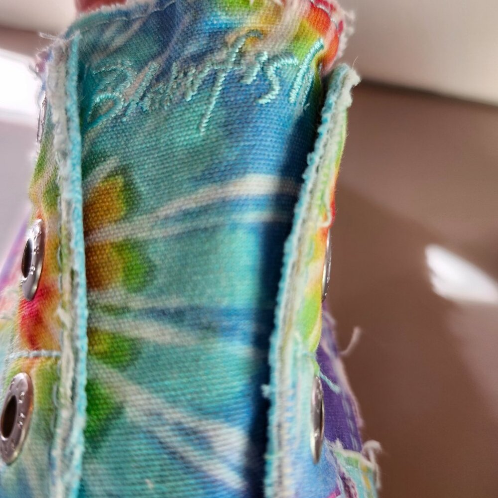 BLOWFISH Malibu Tie Dye Sneakers Size 9 - Picture 4 of 11